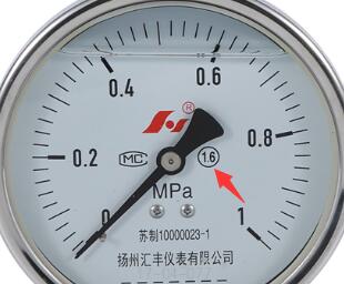压力表的精度等级怎么看出来?没有标注如何判断?